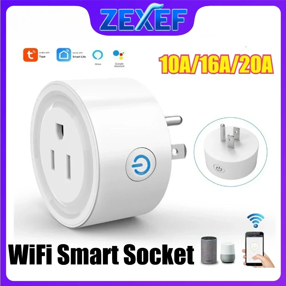 Power Tools Google - Inteligentna wtyczka zdalnego sterowania Wi-Fi US/EU