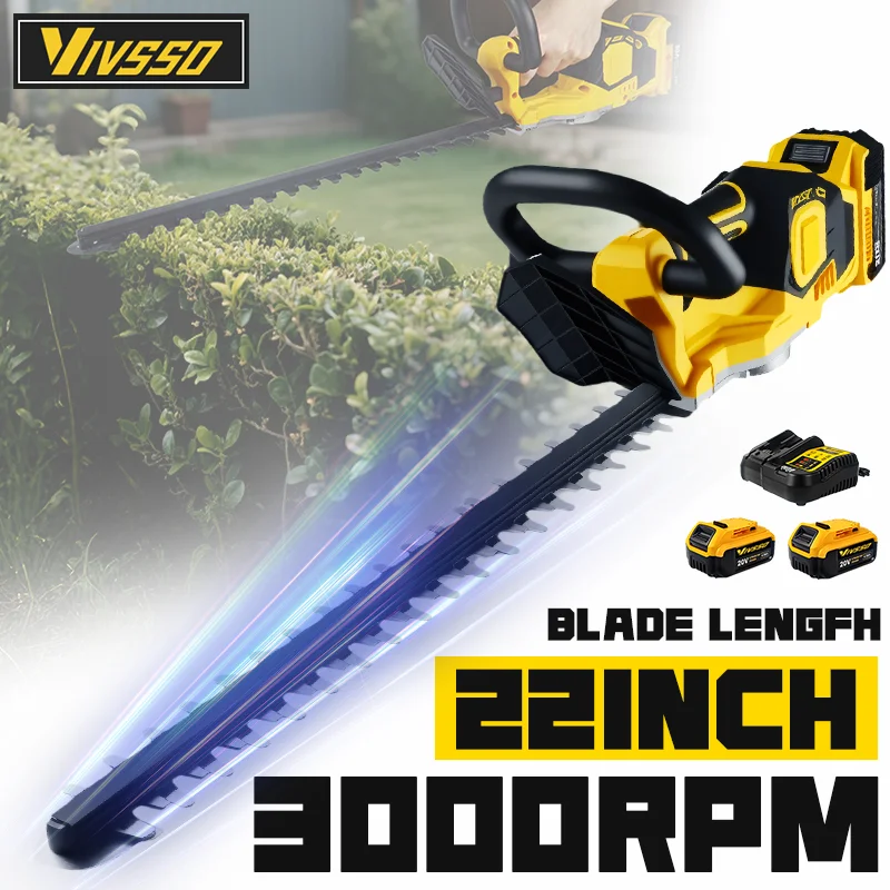 Power Tools Dewalt - Akumulatorowe nożyce do żywopłotu VIVSSO, kosiarka,
