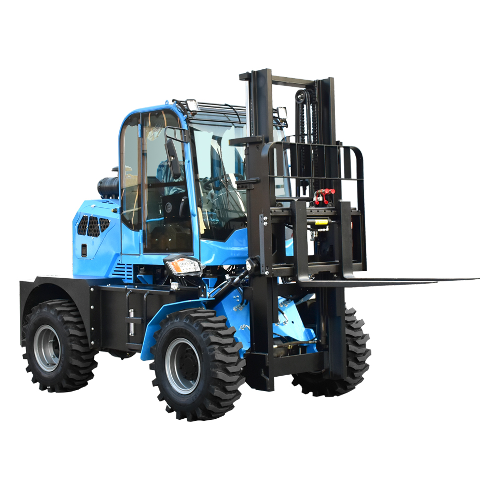 Power Tools And Engineering - Wózek widłowy terenowy do zastosowań inżynieryjnych