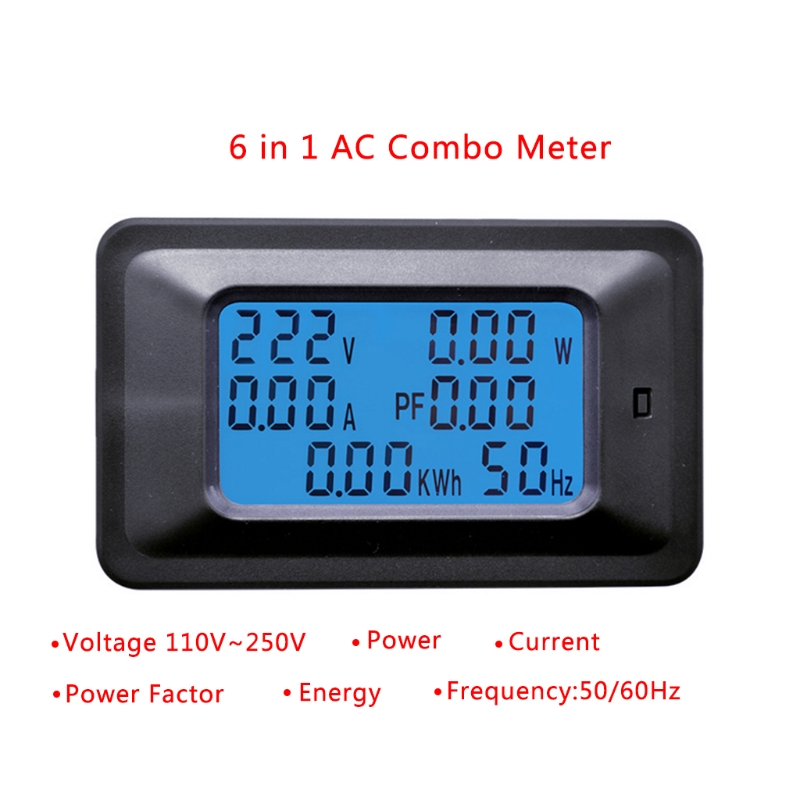 Power Tools Quotes - 20A / 100A AC LCD wyświetlacz