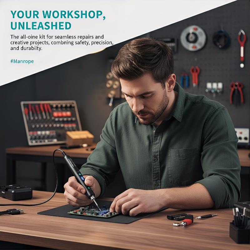 Cyfrowy zestaw do lutowania el – Power Tools Technician recenzja i cena