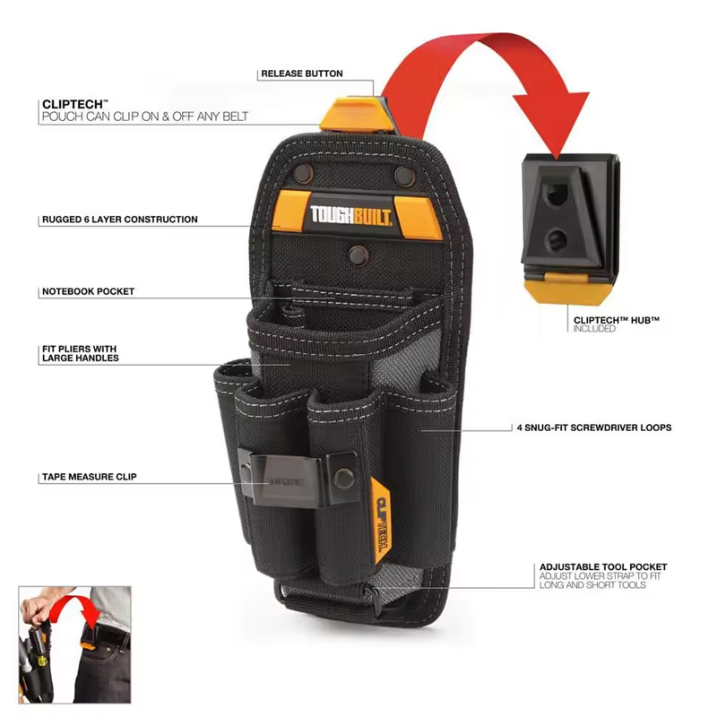 TOUGHBUILT TB-CT-36-L6 Technik – Power Tools Technician recenzja i cena