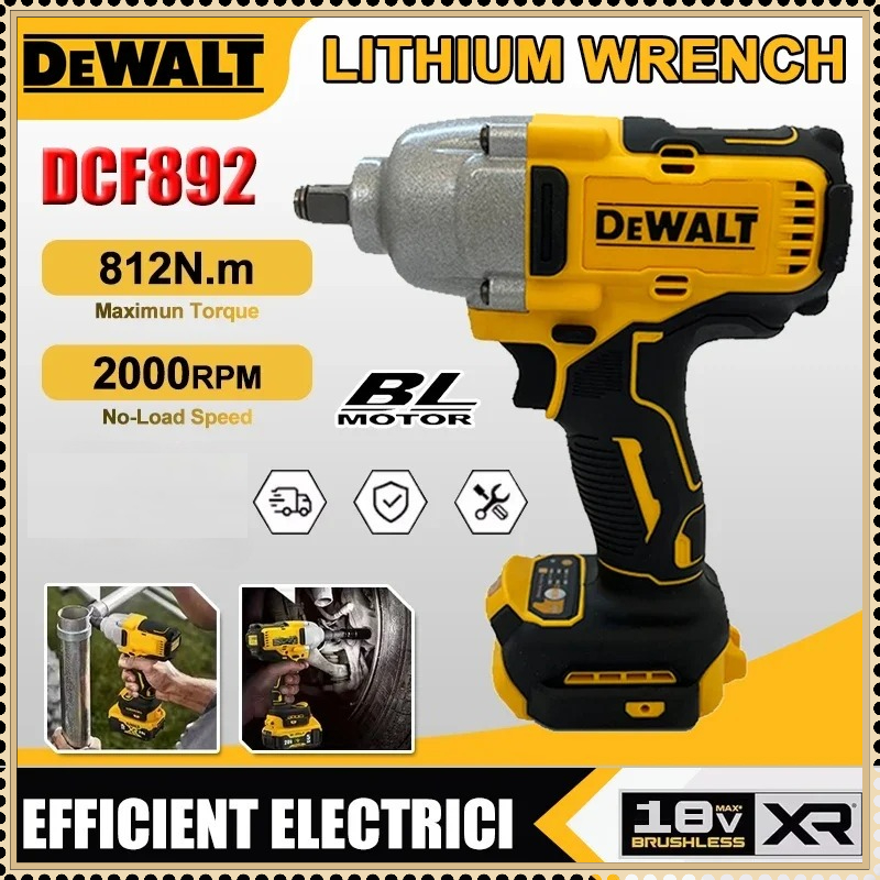 Klucz udarowy bezszczotkowy De – Power Tools Dewalt recenzja i cena