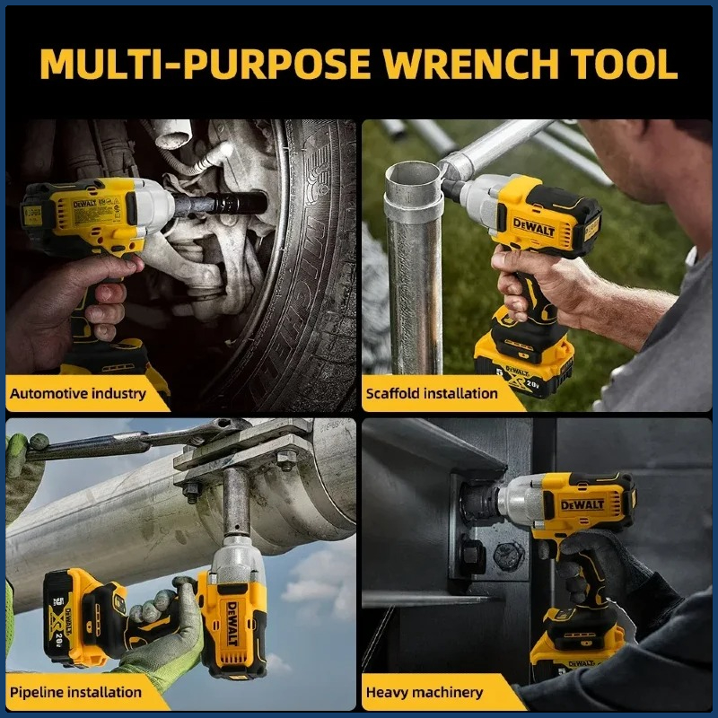 Klucz udarowy bezszczotkowy De – Power Tools Dewalt recenzja i cena